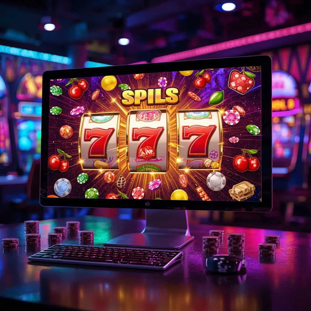 slots sur le moniteur Casino Slotstoto